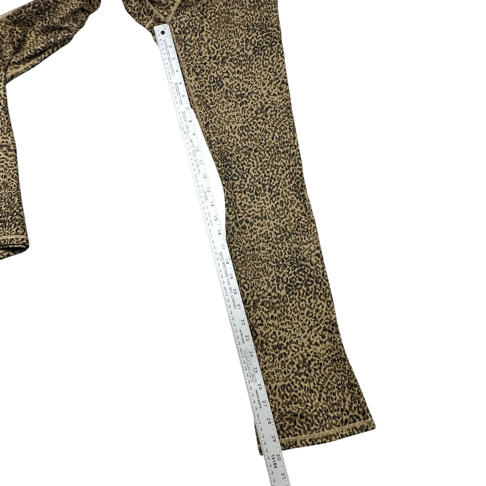 NWT Fabletics PowerHold Define Split Hem Pant Leopard Print High Waist Leggings - Picture 8 of 14